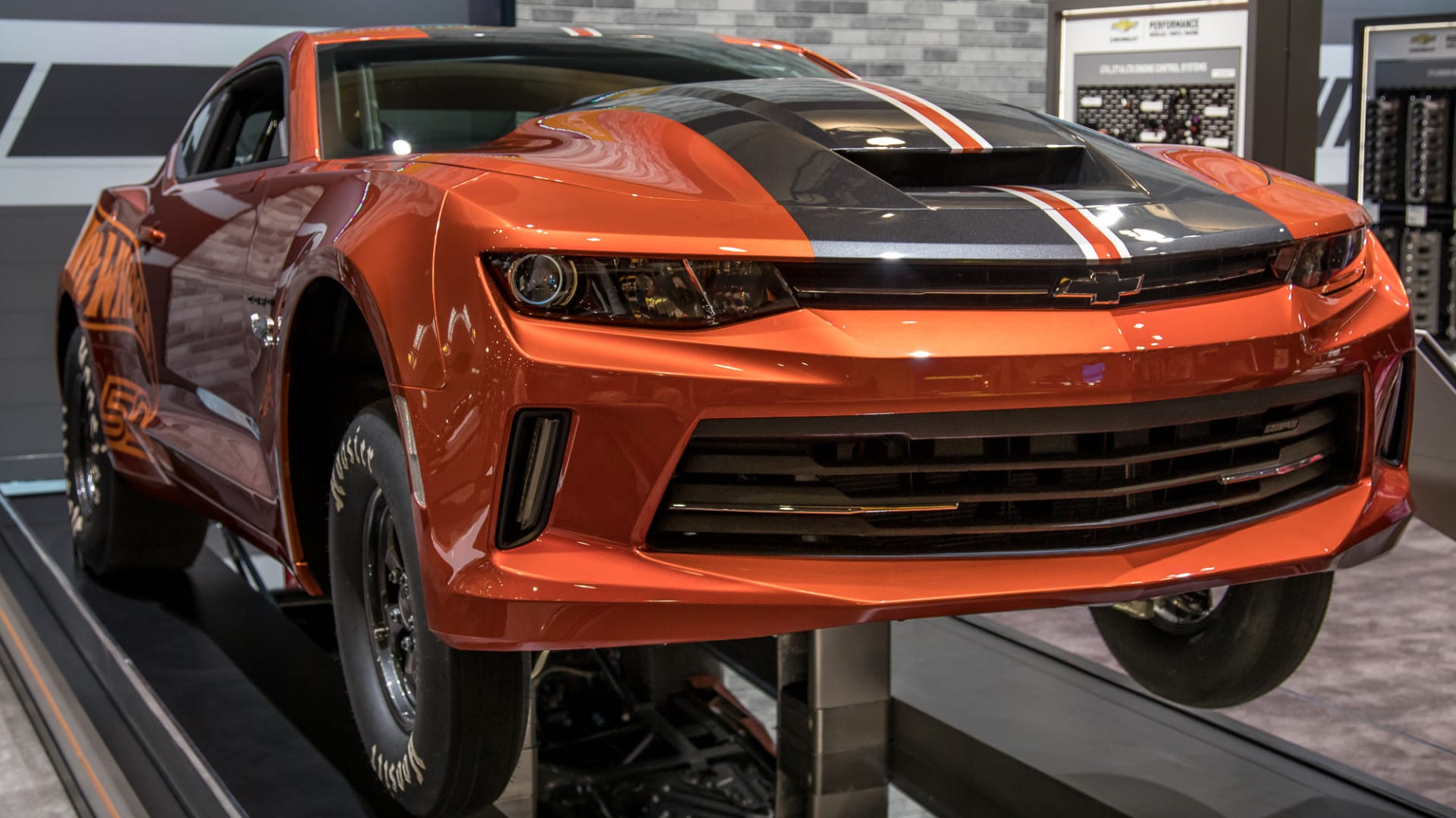 Chevrolet Camaros at SEMA Orange Is the New Track News
