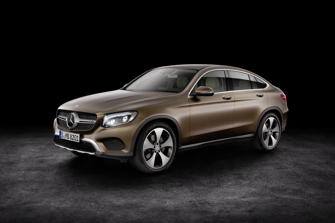 2017 Mercedes Benz Glc Class Coupe First Look News Cars Com