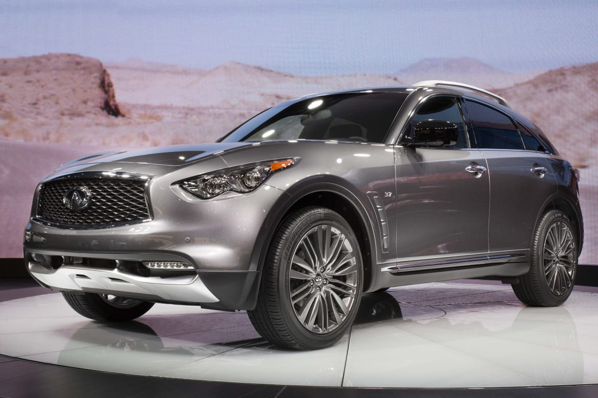 Infiniti Suv 2017 >> Infiniti Drops Aging Qx70 Suv News Cars Com Infiniti Suv 2017 >> Infiniti Drops Aging Qx70 Suv News Cars Com