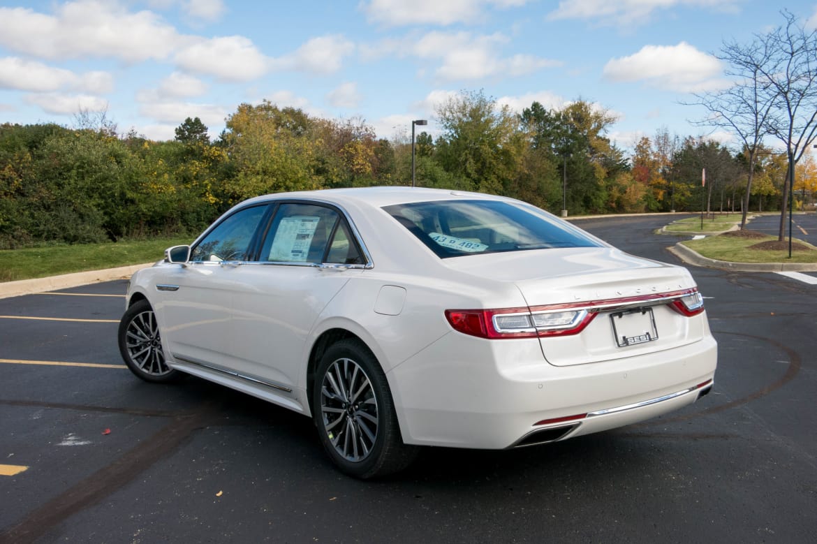 2017 lincoln continental review quick spin news cars
